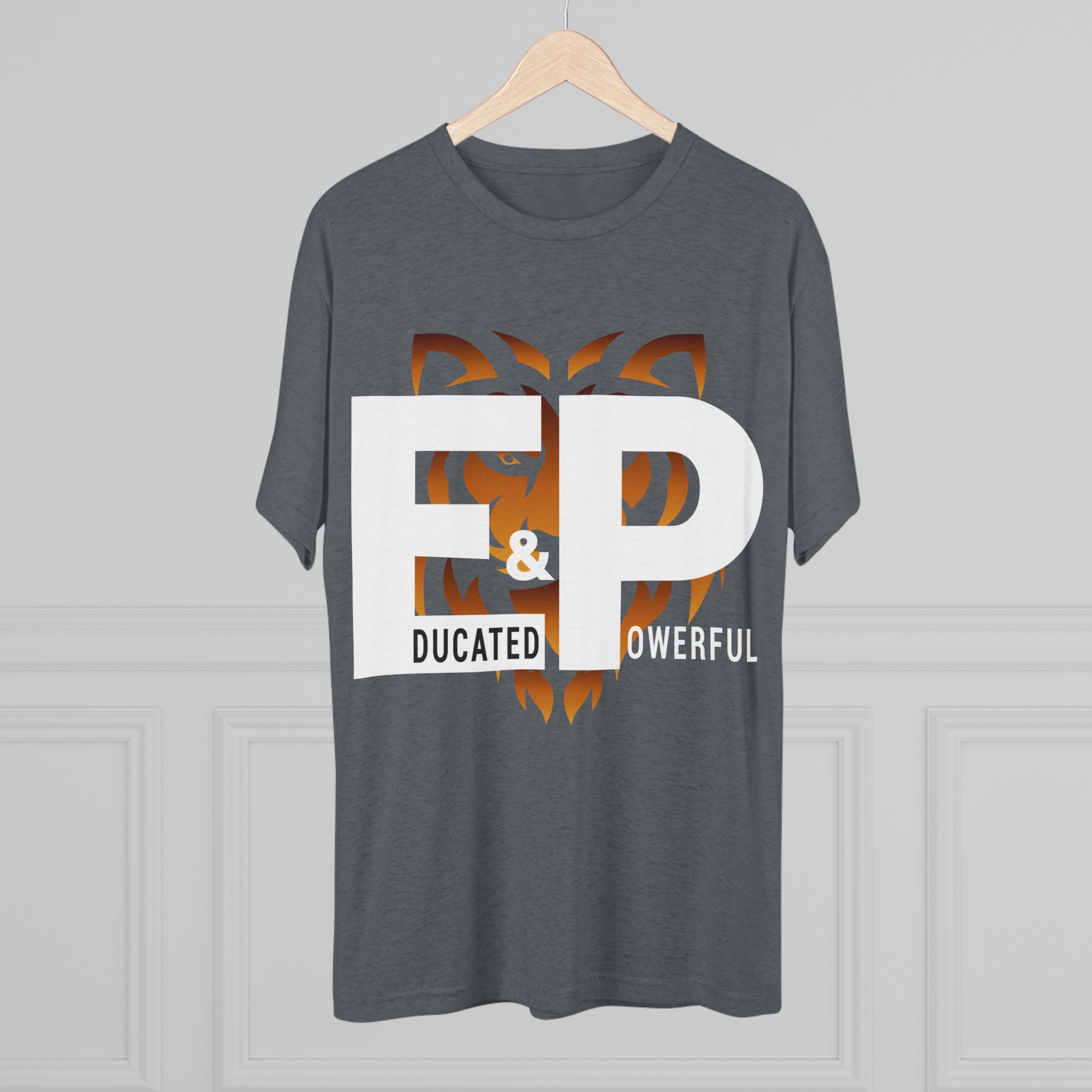 educated & powerful (e&p) tiger graphic tee educated & powerful (e&p) tiger graphic tee