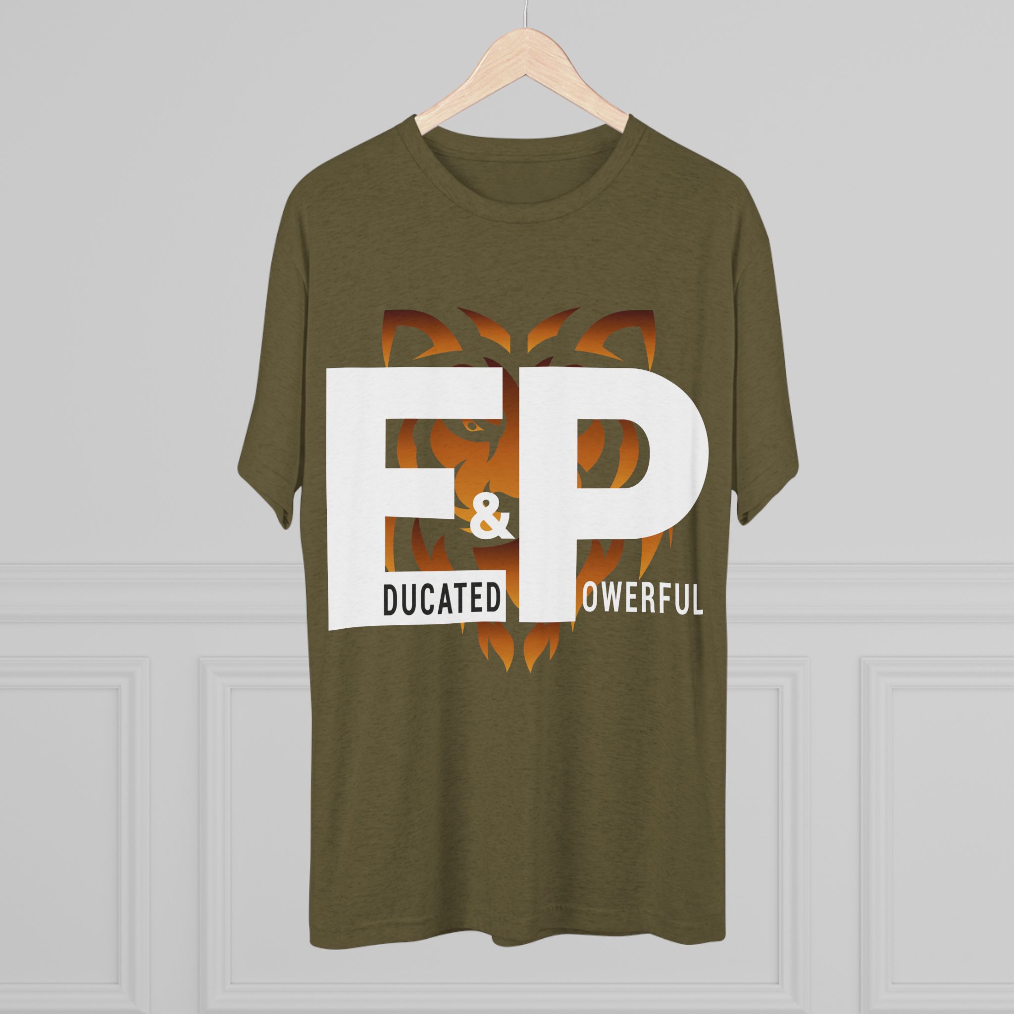 educated & powerful (e&p) tiger graphic tee educated & powerful (e&p) tiger graphic tee