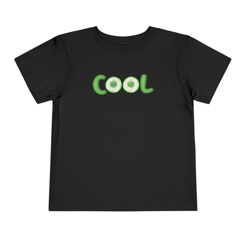 cool as cucumber toddler shirts