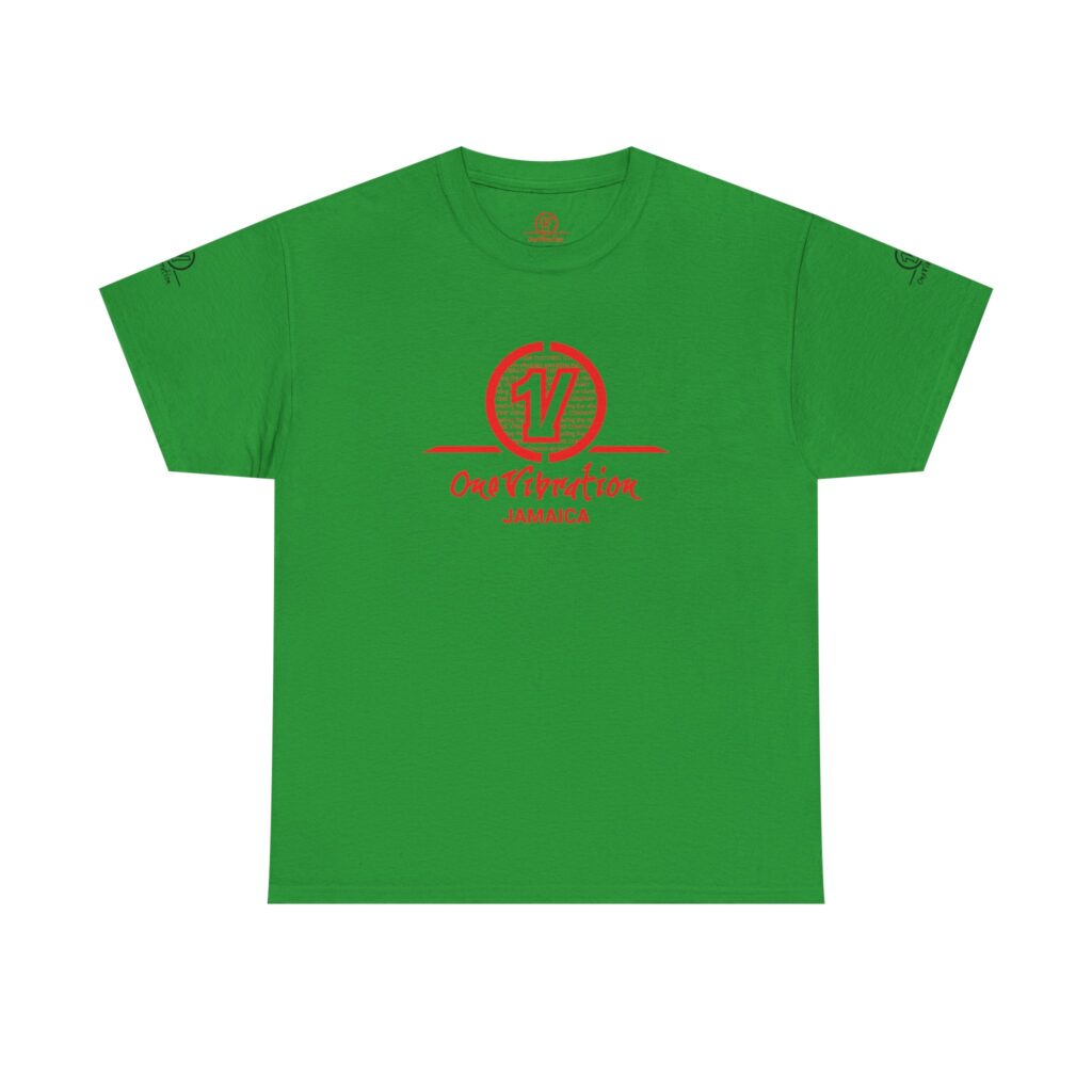 one vibration jamaica t shirt — one vibration logo tee
