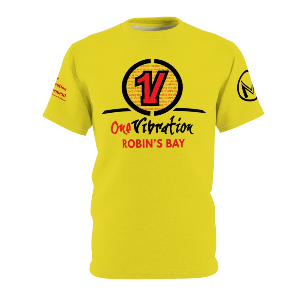 one vibration robin's bay t shirt