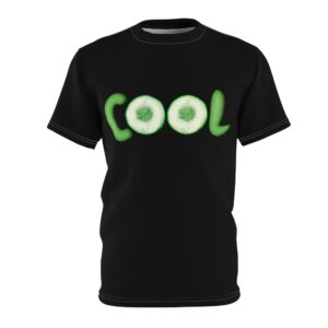 cool kiwi graphic tee — playful green 'cool' design