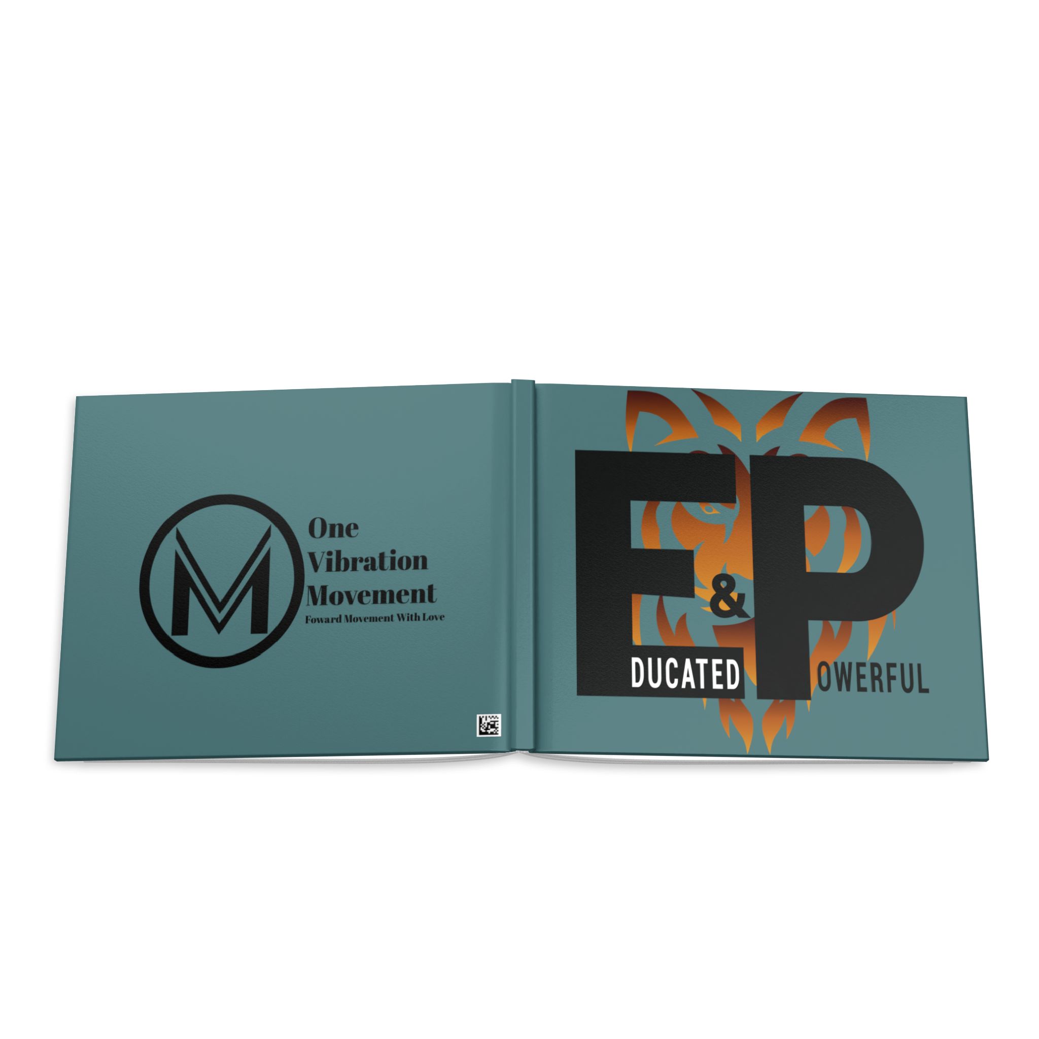 hardcover photo book — e&p (educated & powerful) logo keepsake hardcover photo book — e&p (educated & powerful) logo keepsake