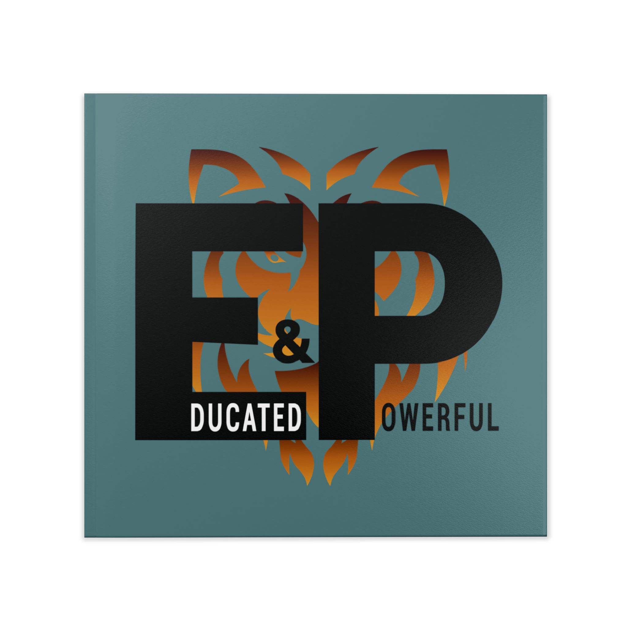 hardcover photo book — e&p (educated & powerful) logo keepsake hardcover photo book — e&p (educated & powerful) logo keepsake