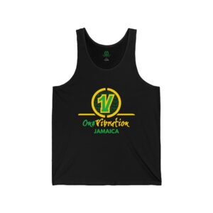 one vibration jamaica tank top — reggae island graphic tank