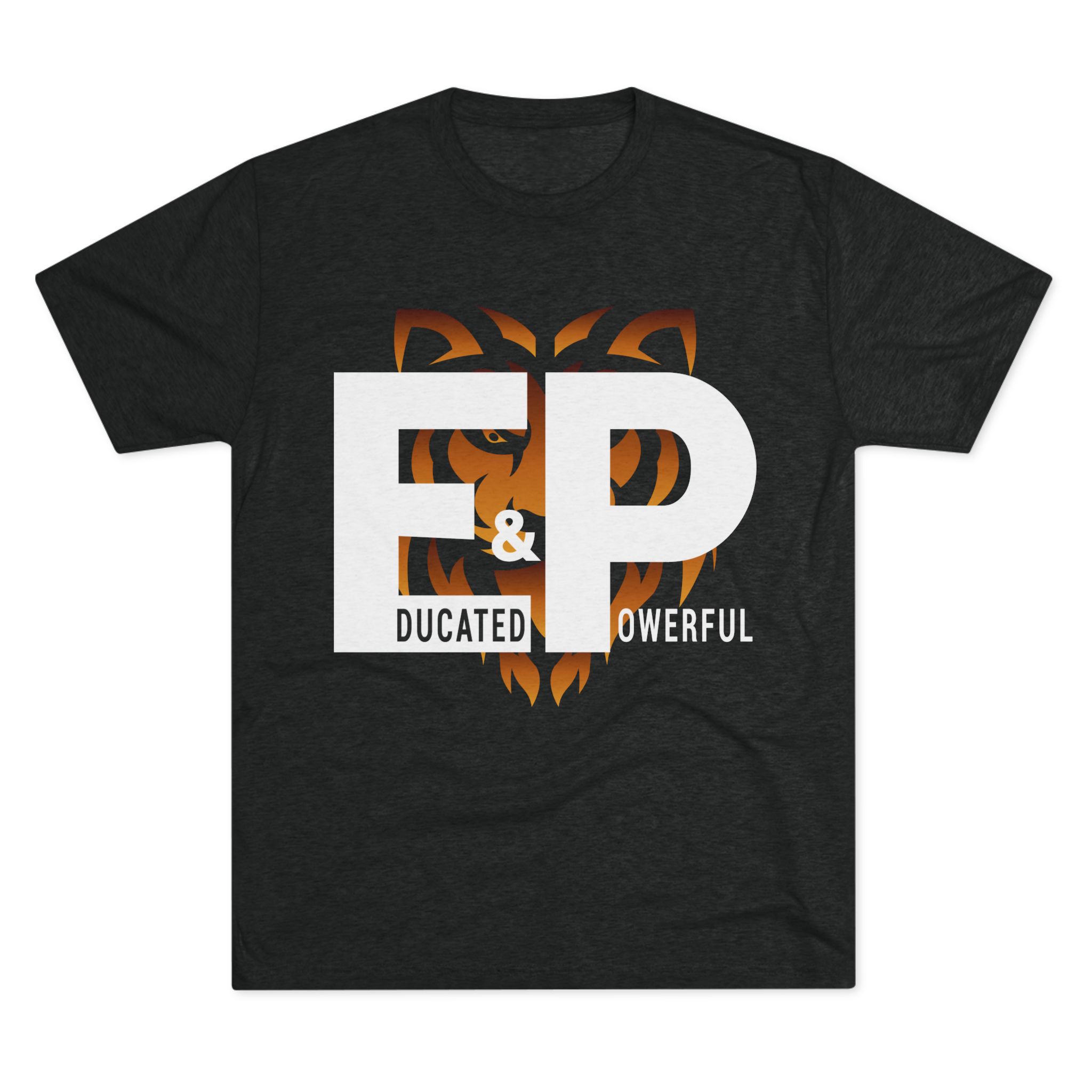educated & powerful (e&p) tiger graphic tee educated & powerful (e&p) tiger graphic tee