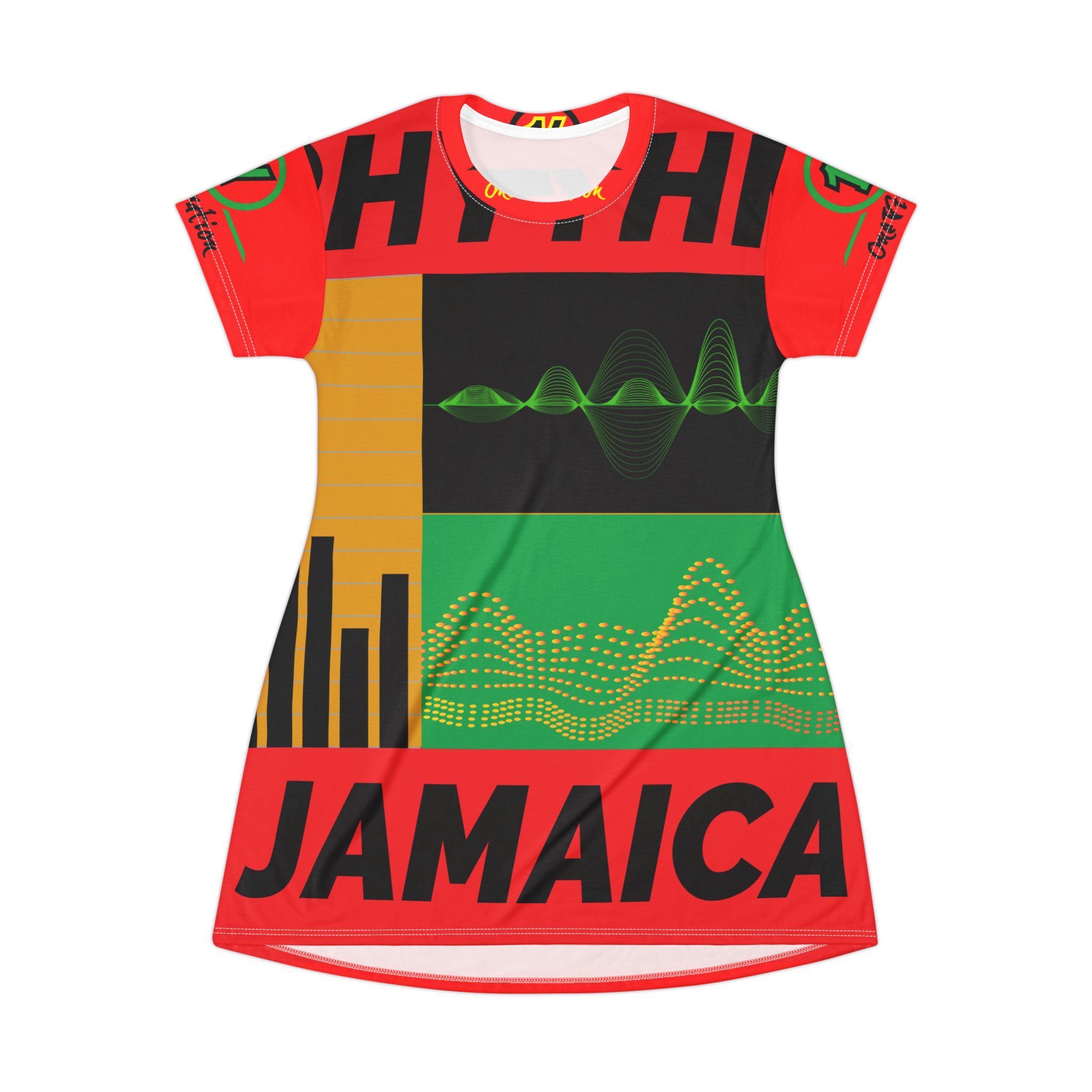 rhythm jamaica graphic t shirt dress rhythm jamaica graphic t shirt dress