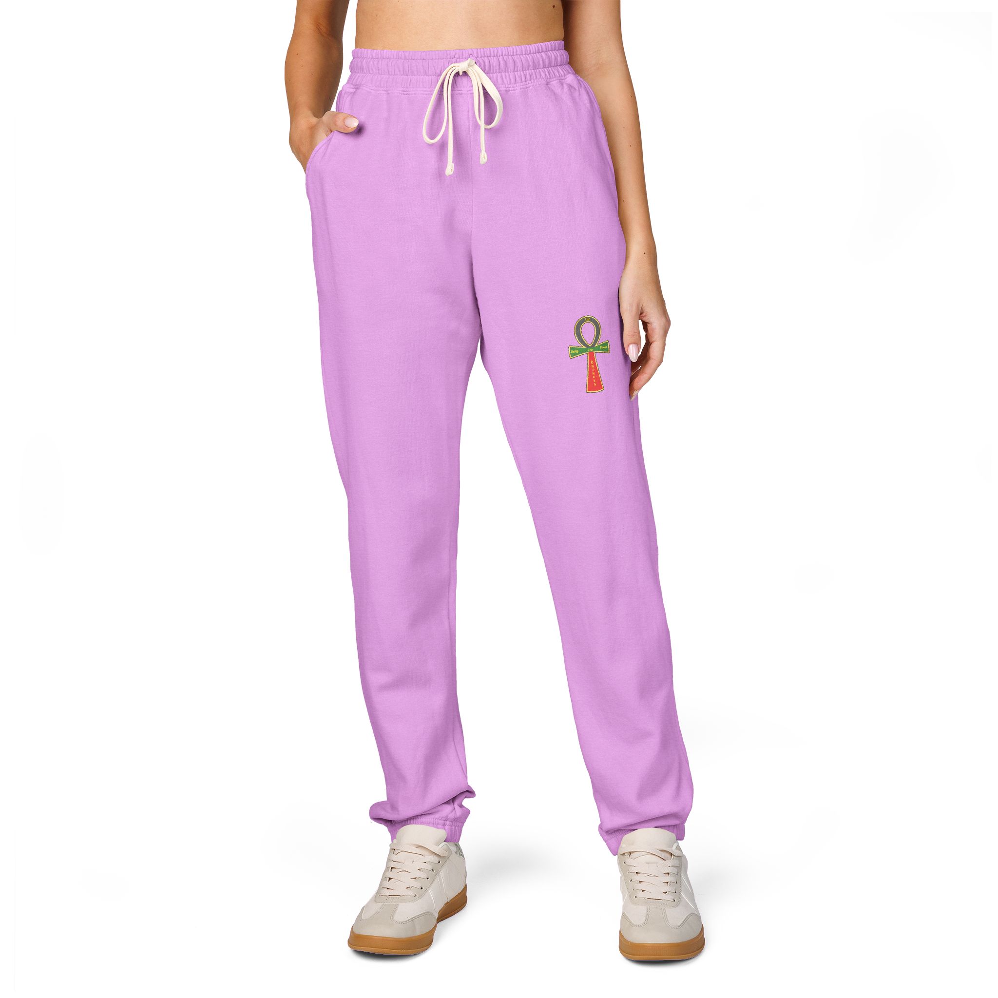 anhk graphic sweatpants — casual fleece joggers anhk graphic sweatpants — casual fleece joggers