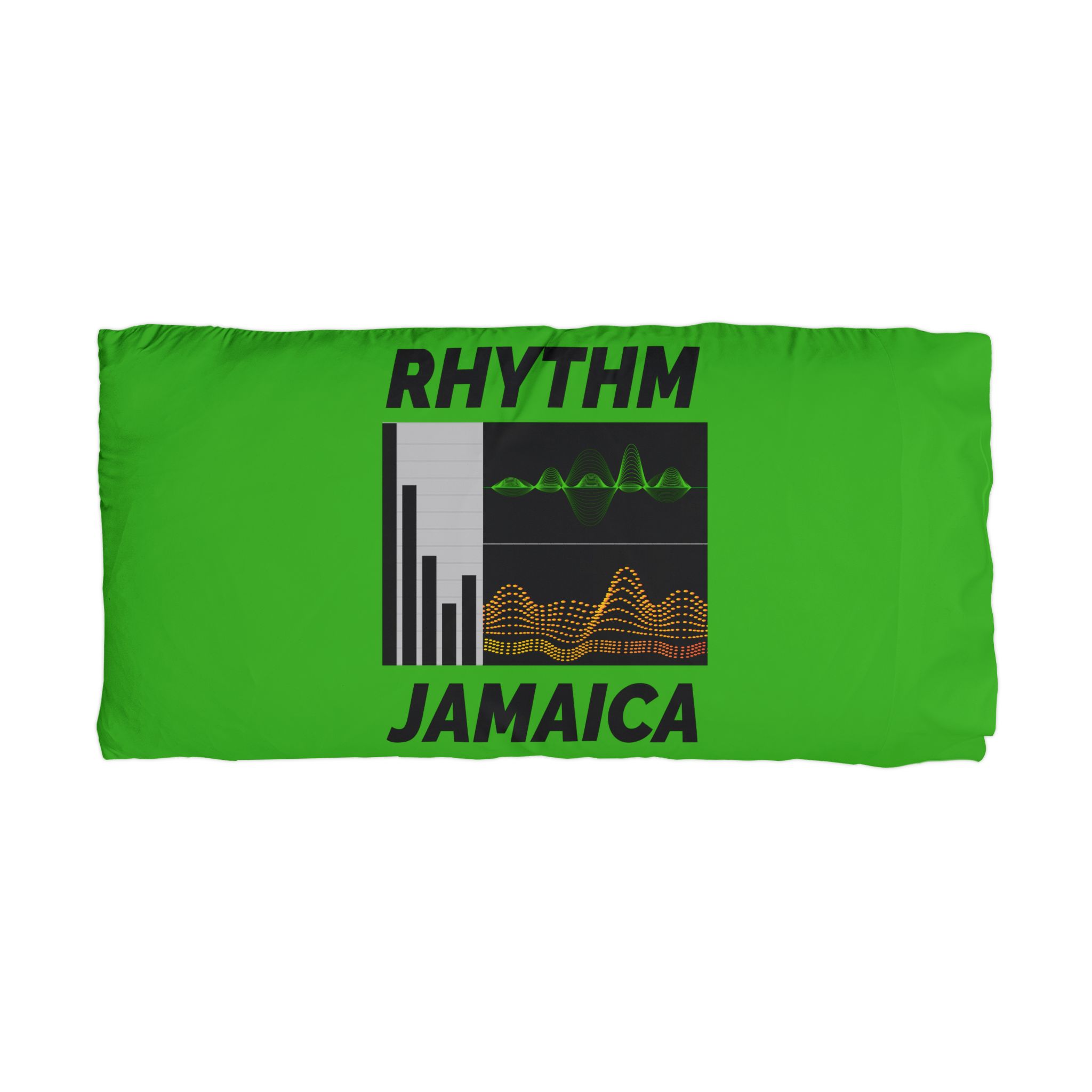 pillowcase — rhythm jamaica music wave microfiber pillowcase pillowcase — rhythm jamaica music wave microfiber pillowcase