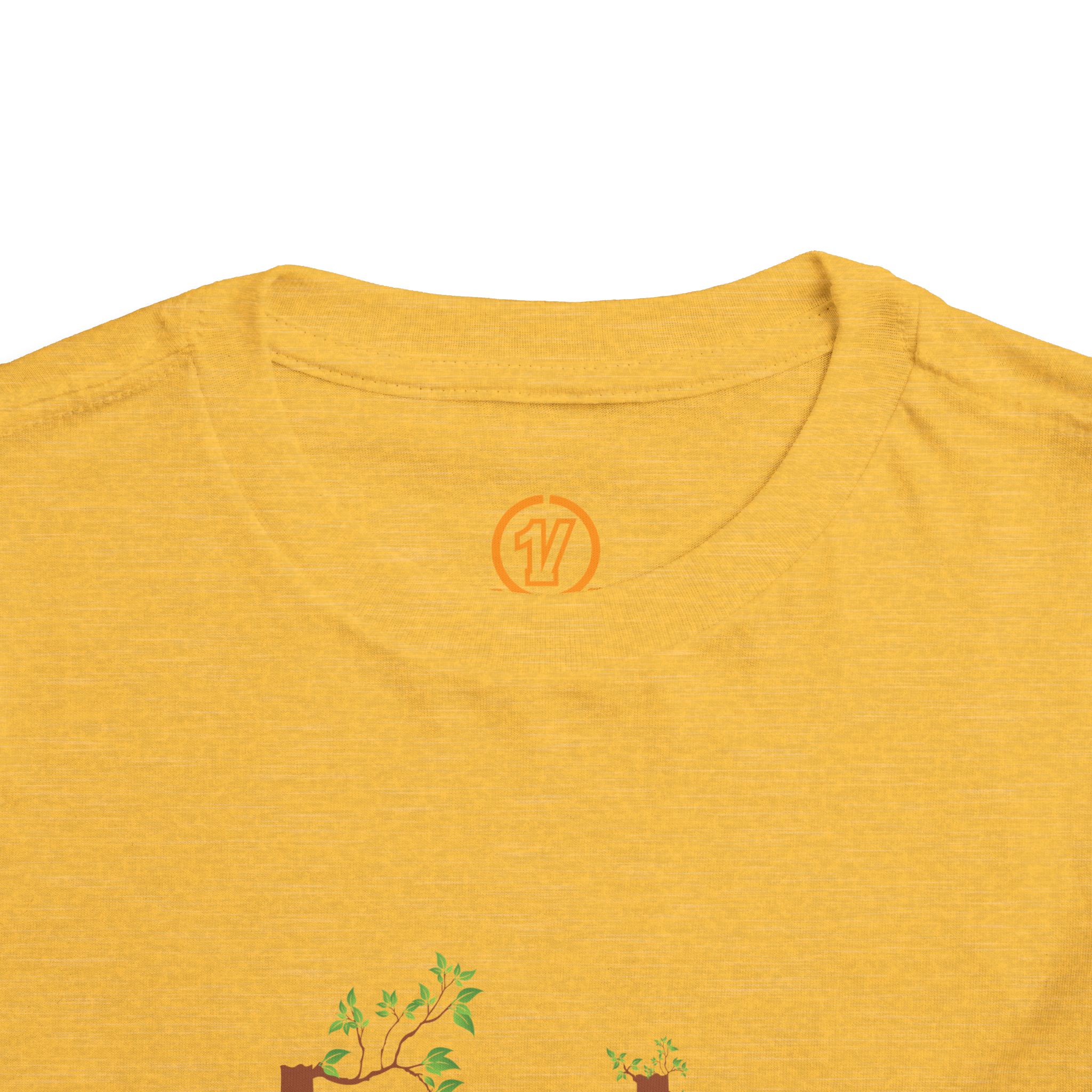 follow the leader toddler tee — cute tree trunk design for kids follow the leader toddler tee — cute tree trunk design for kids