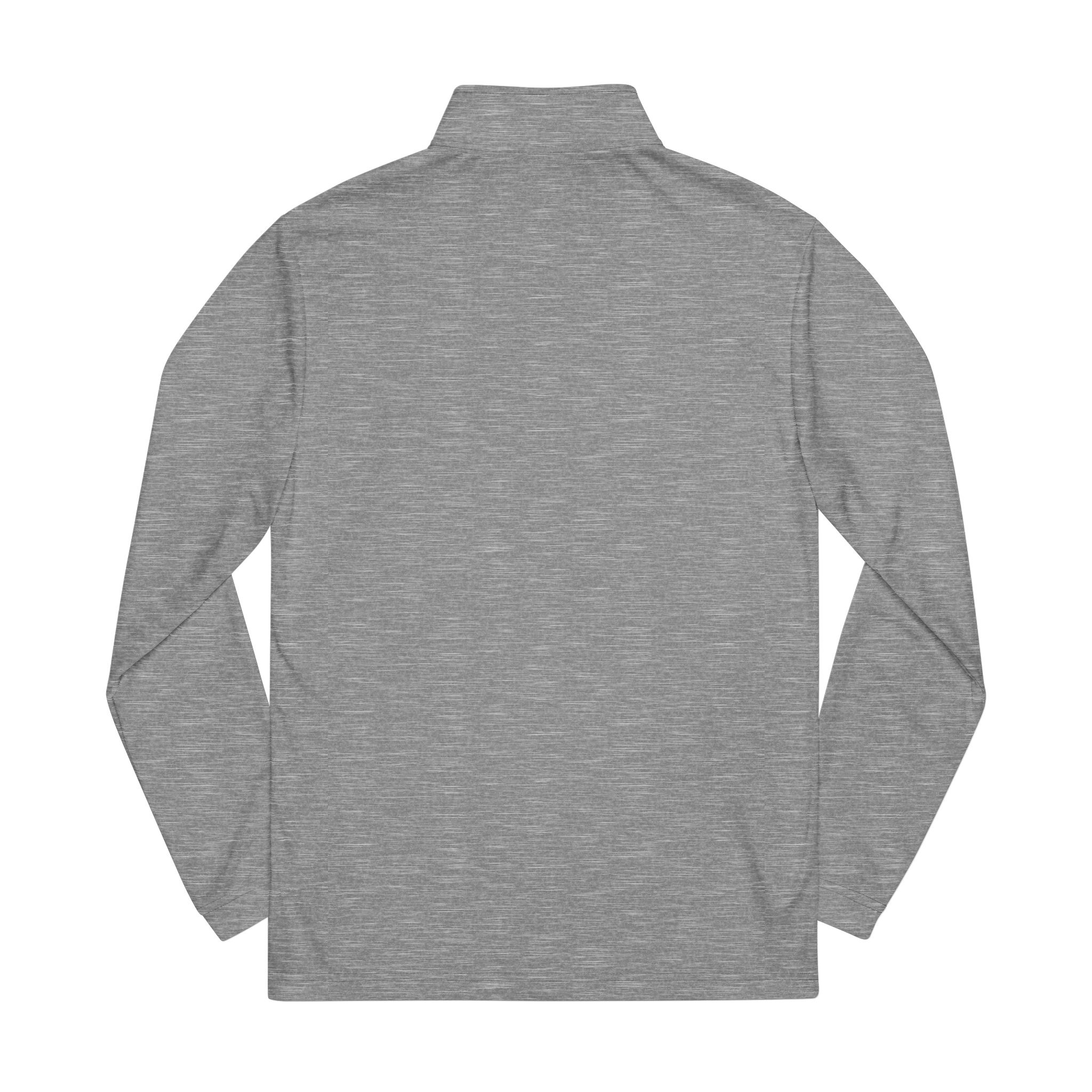 embroidered grey quarter zip pullover — performance adidas® golf top embroidered grey quarter zip pullover — performance adidas® golf top