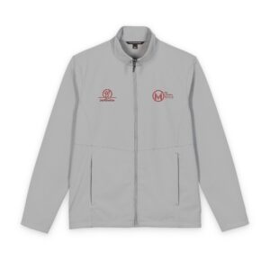 Home men's soft shell jacket — embroidered one vibration logos