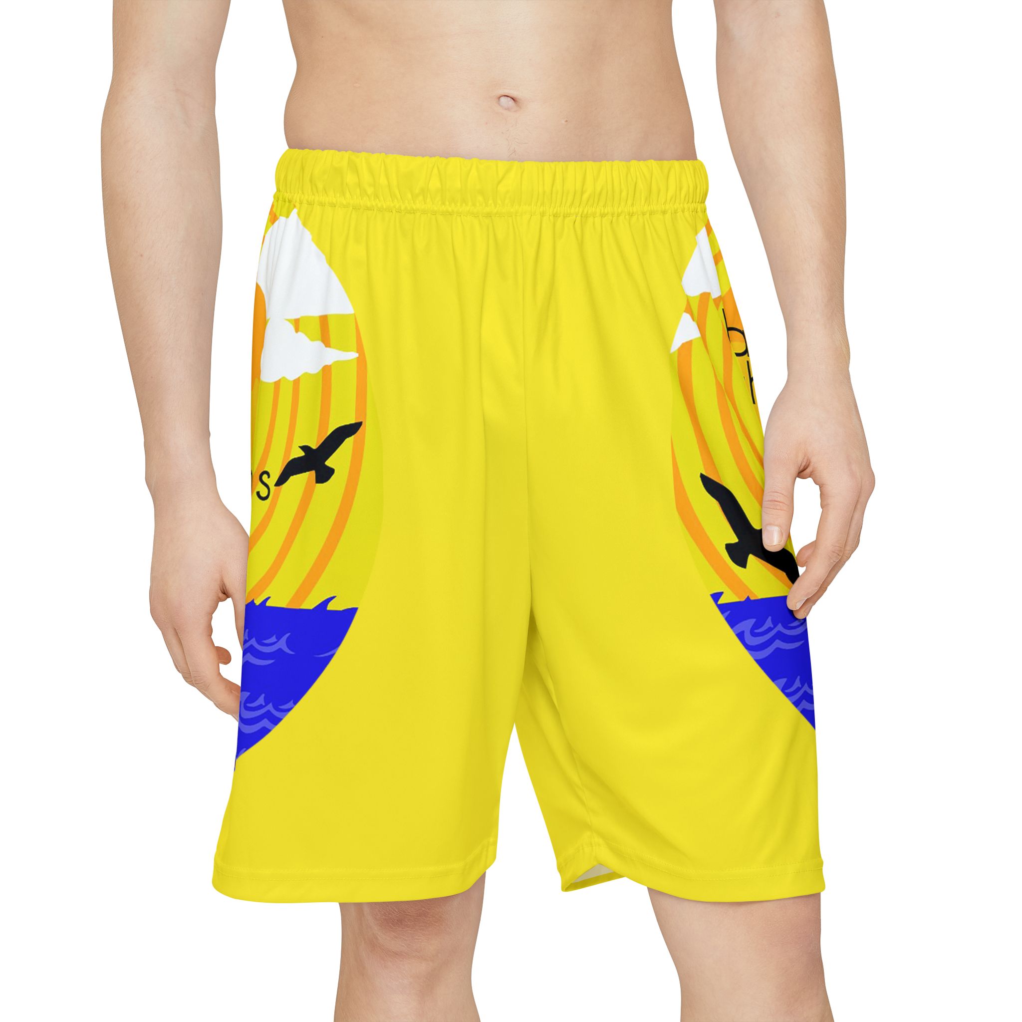 positive expectations beach sports shorts — motivational graphic athletic shorts positive expectations beach sports shorts — motivational graphic athletic shorts