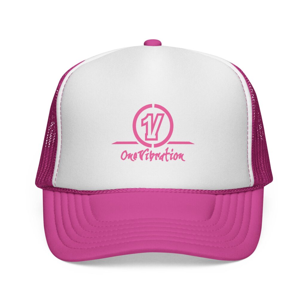 pink '17 our foundation' trucker cap