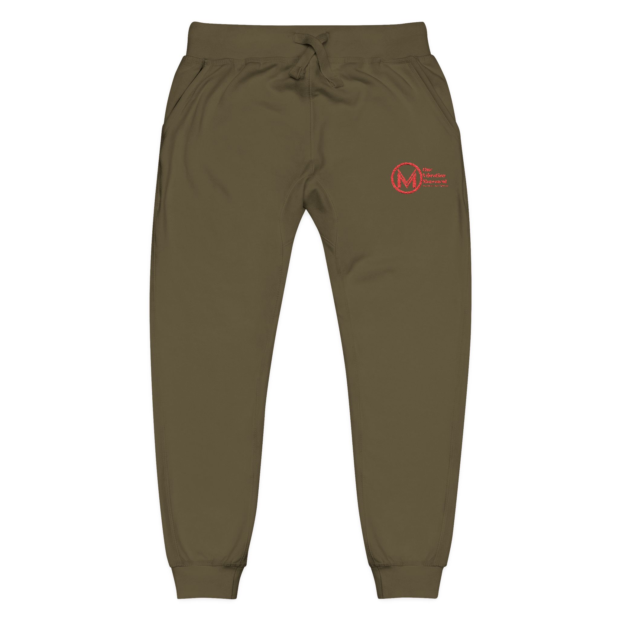 embroidered olive guitar sweatpants — cozy music lover joggers embroidered olive guitar sweatpants — cozy music lover joggers