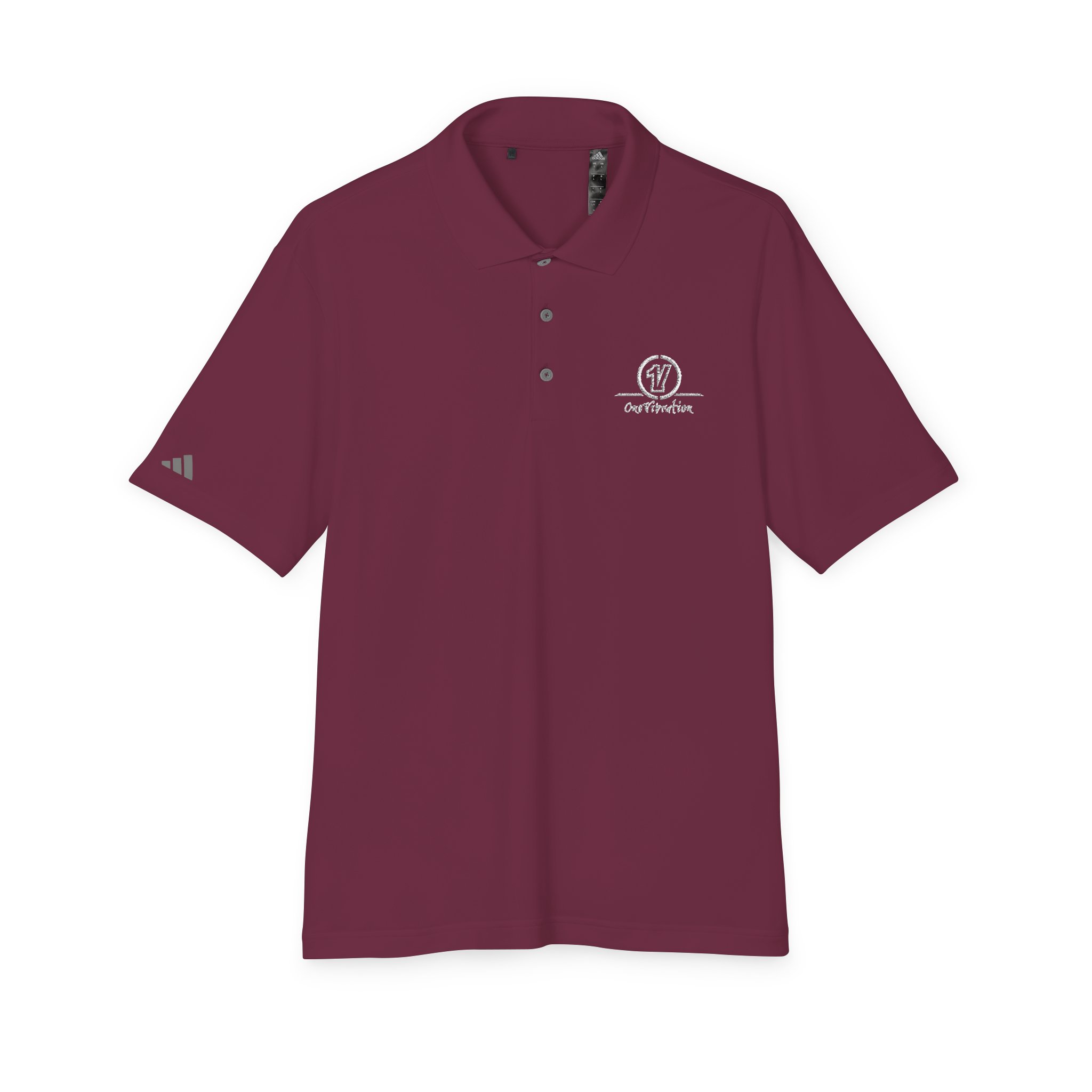 performance polo — high‑visibility orange with subtle white logo performance polo — high‑visibility orange with subtle white logo