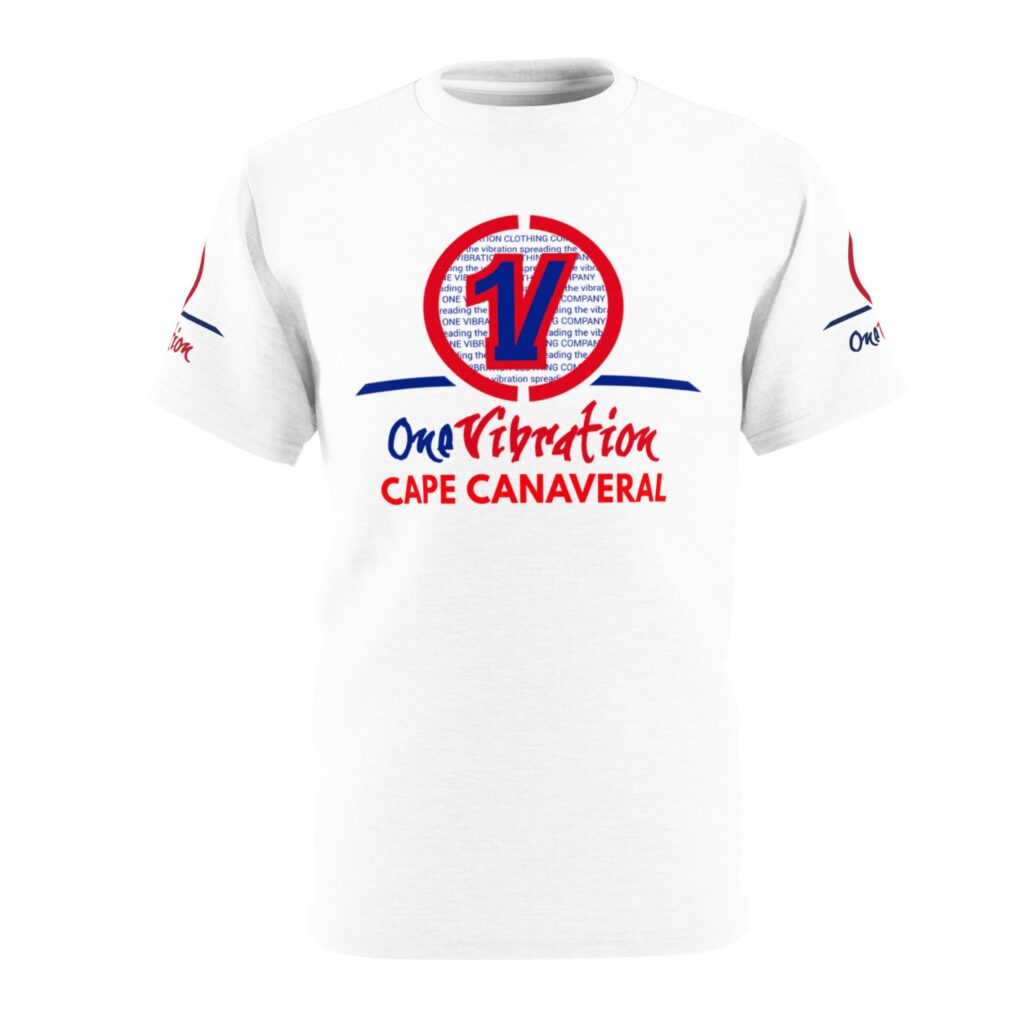 cape canaveral one vibration t shirt — space launch souvenir
