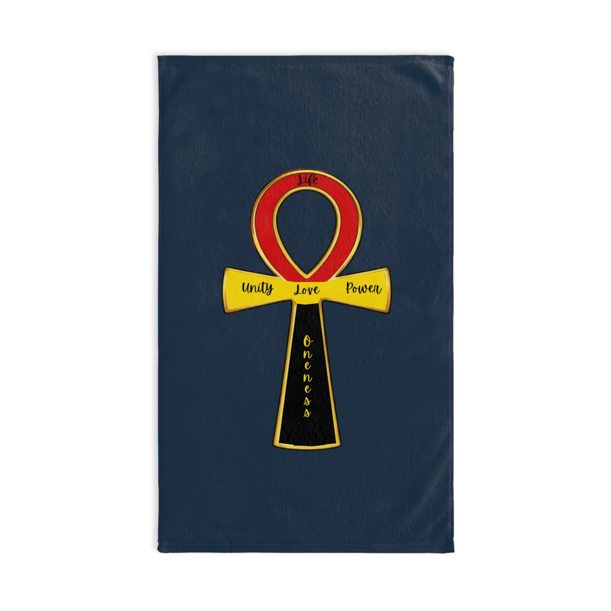 ankh hand towel — unity love power egyptian symbol kitchen & bath decor ankh hand towel — unity love power egyptian symbol kitchen & bath decor