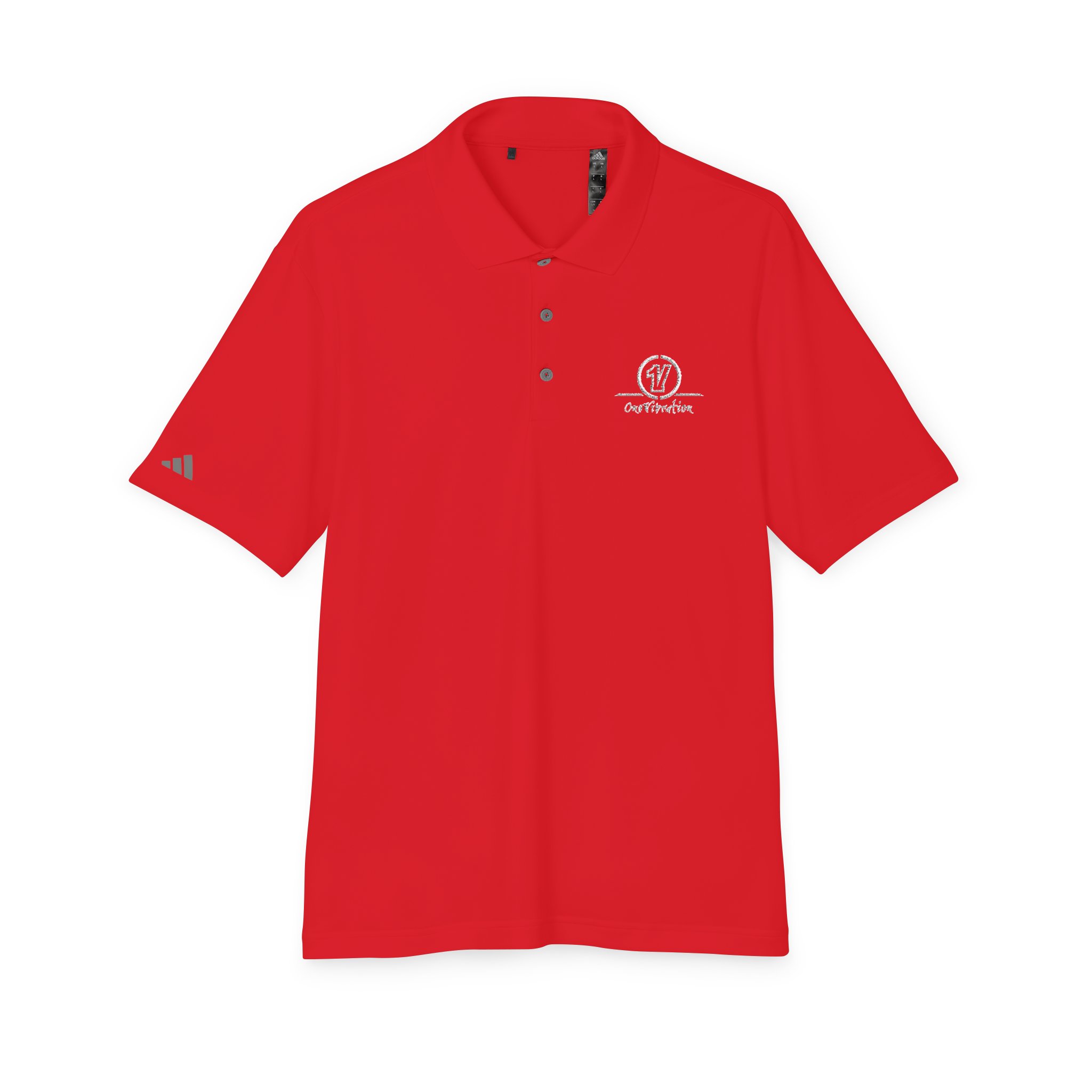 performance polo — high‑visibility orange with subtle white logo performance polo — high‑visibility orange with subtle white logo