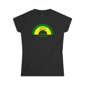 lady graphic tee — “lifestyle artistic” retro rasta women’s t shirt